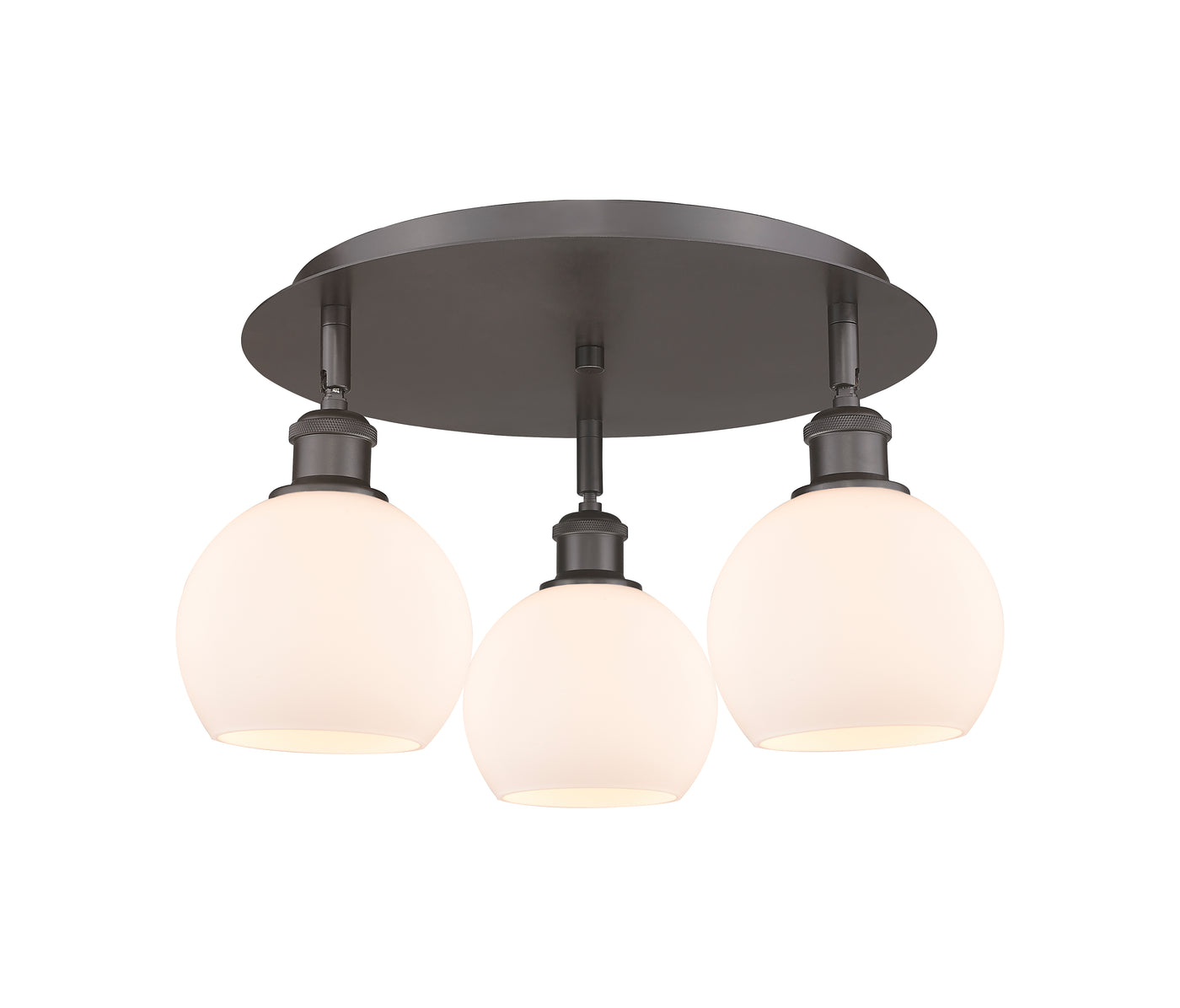 Ballston Semi-Flush Mount Satin Nickel