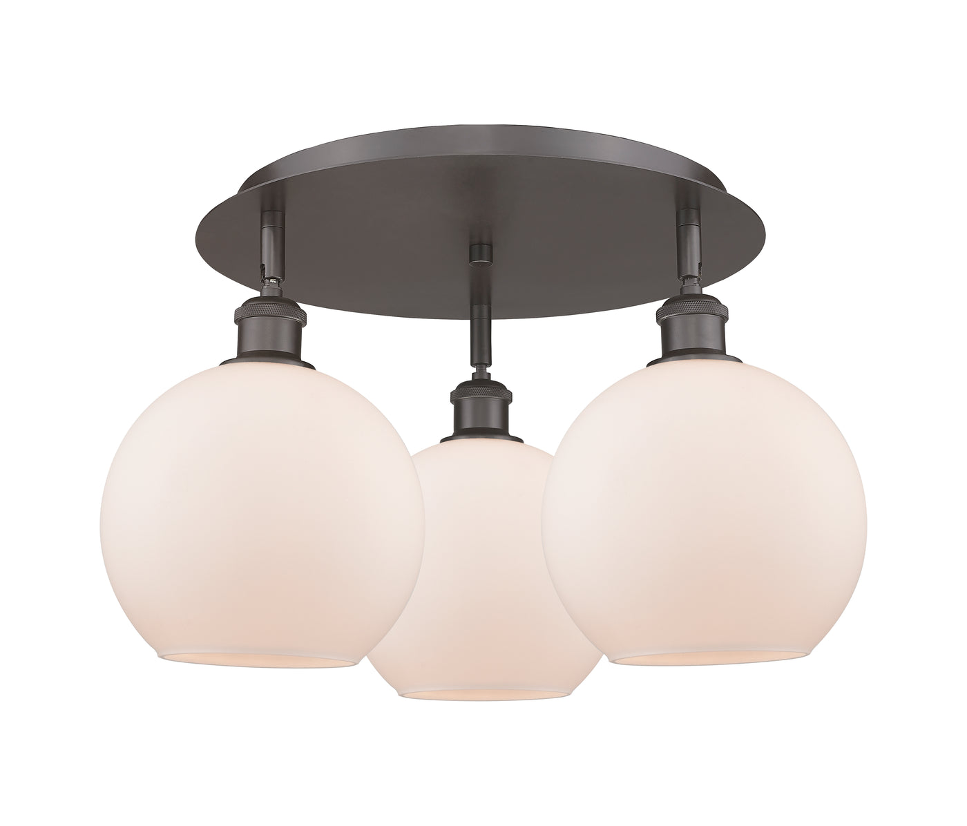 Ballston Semi-Flush Mount Satin Nickel