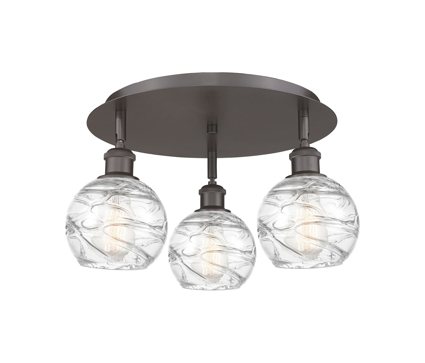 Ballston Semi-Flush Mount Satin Nickel Finish