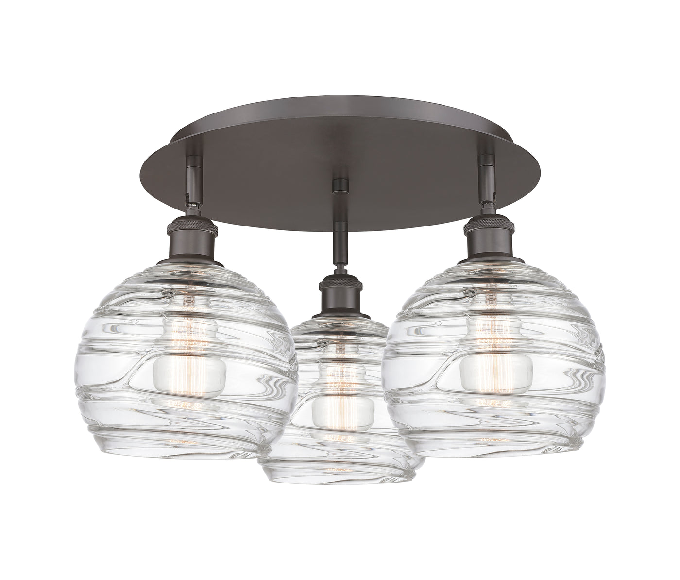 Ballston Semi-Flush Mount Satin Nickel
