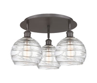 Ballston Semi-Flush Mount Satin Nickel