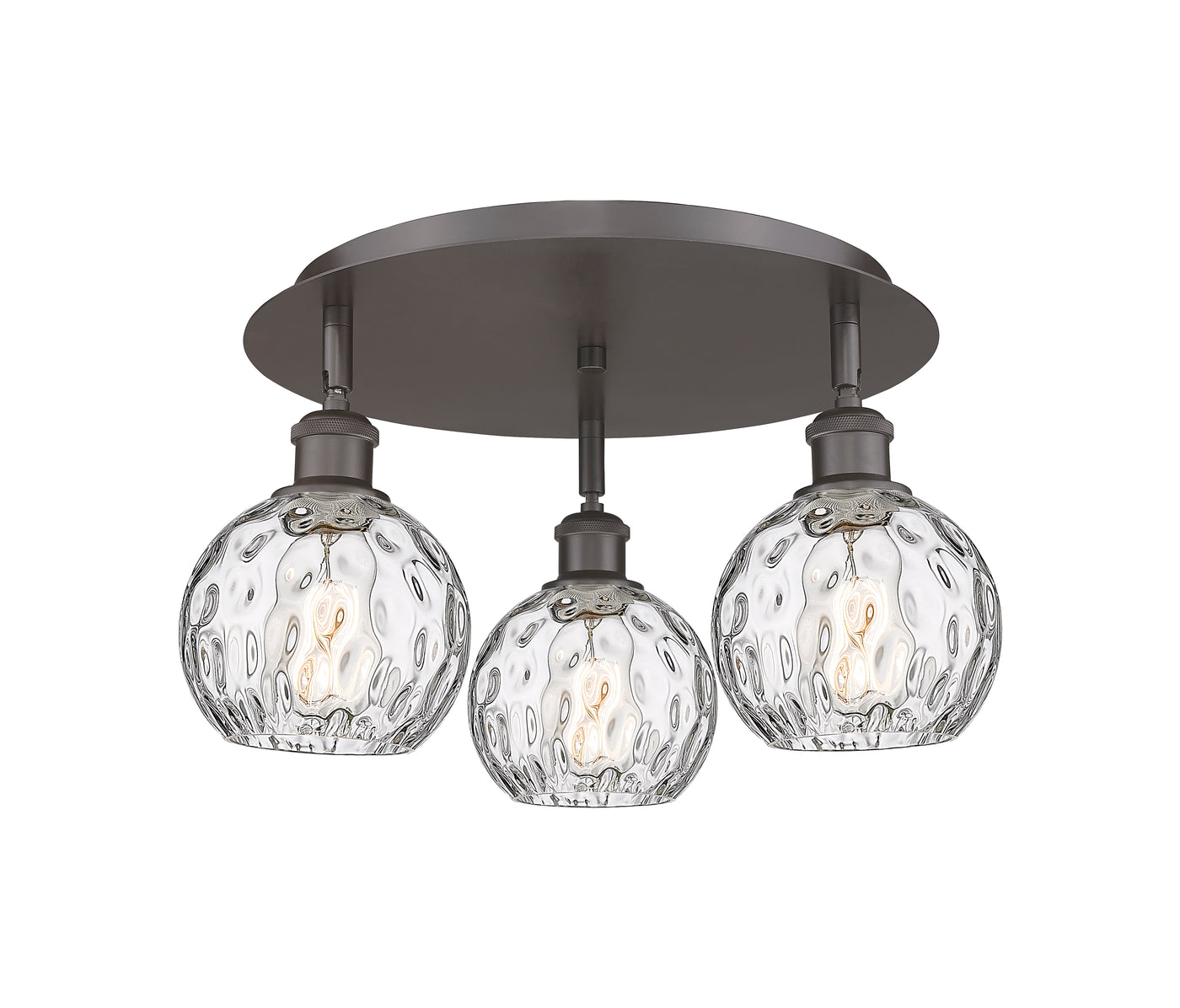 Ballston Semi-Flush Mount Satin Nickel