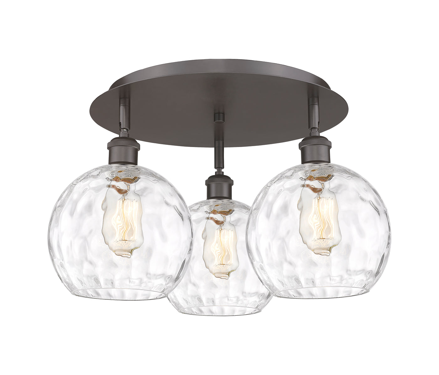 Ballston Semi-Flush Mount Satin Nickel