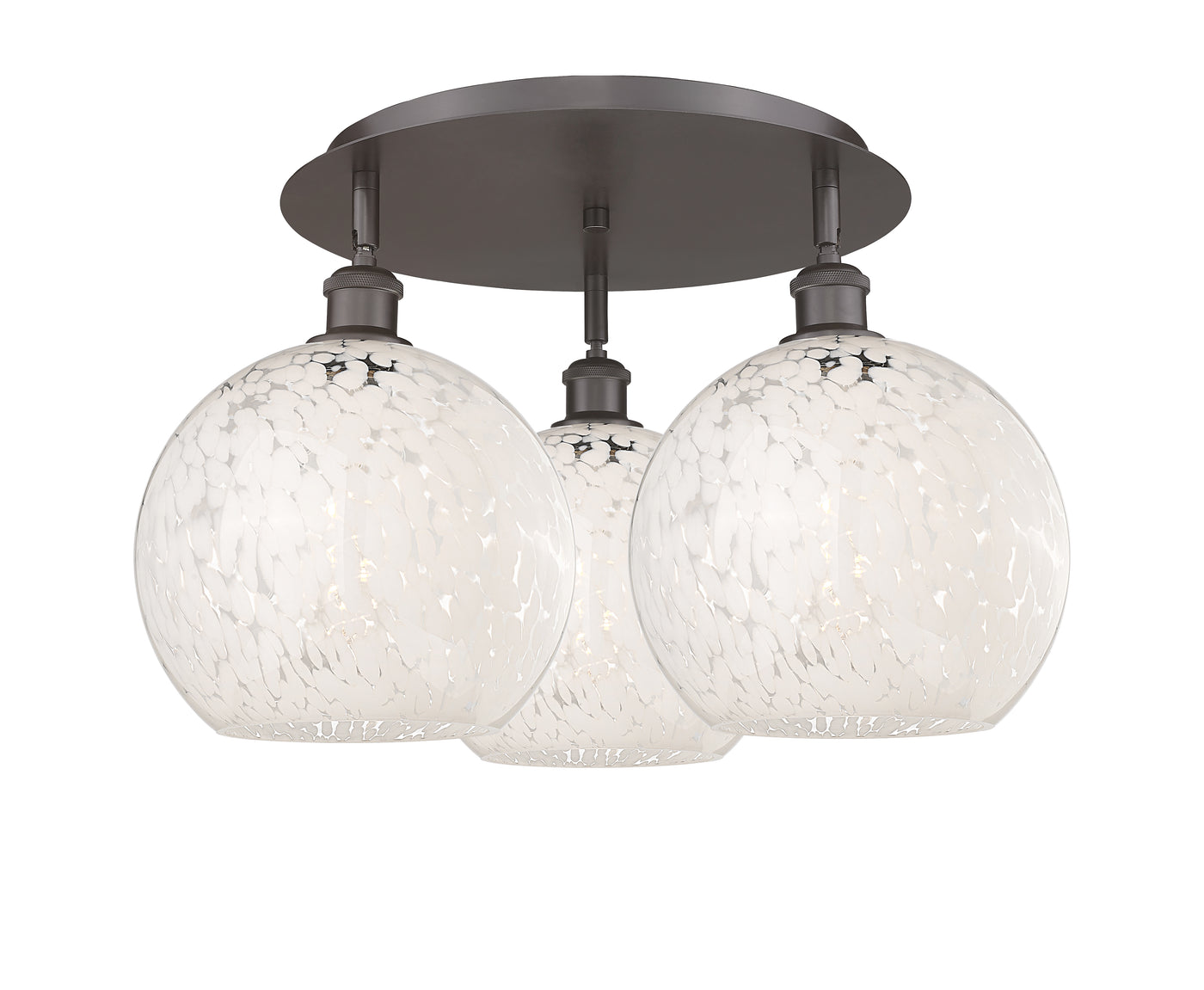 Ballston Semi-Flush Mount Satin Nickel
