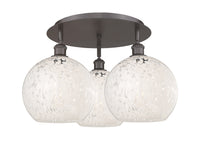 Ballston Semi-Flush Mount Satin Nickel
