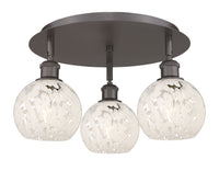 Ballston Semi-Flush Mount Satin Nickel