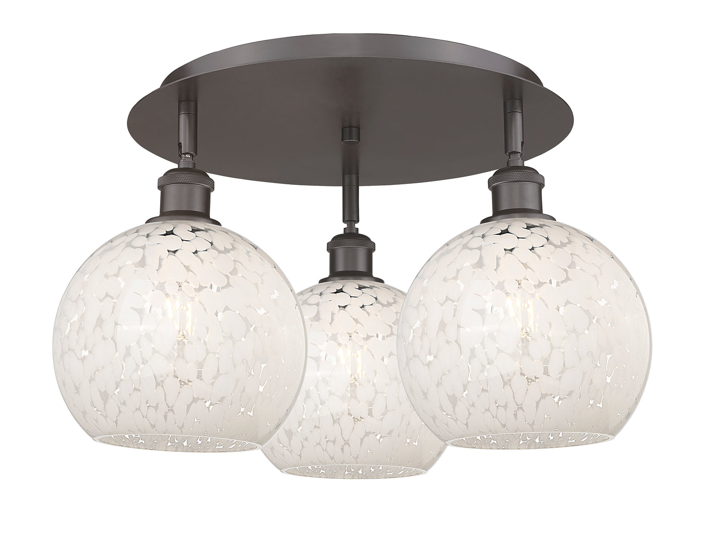 Ballston Semi-Flush Mount Satin Nickel
