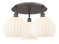 Ballston Semi-Flush Mount Satin Nickel