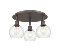 Ballston Semi-Flush Mount Satin Nickel