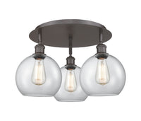 Ballston Semi-Flush Mount Satin Nickel
