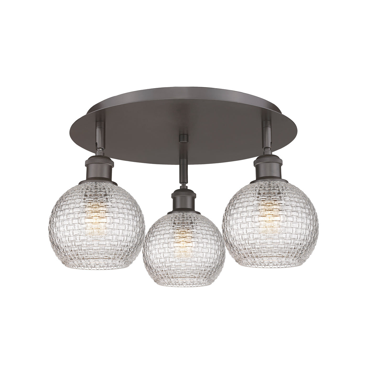 Ballston Semi-Flush Mount Satin Nickel