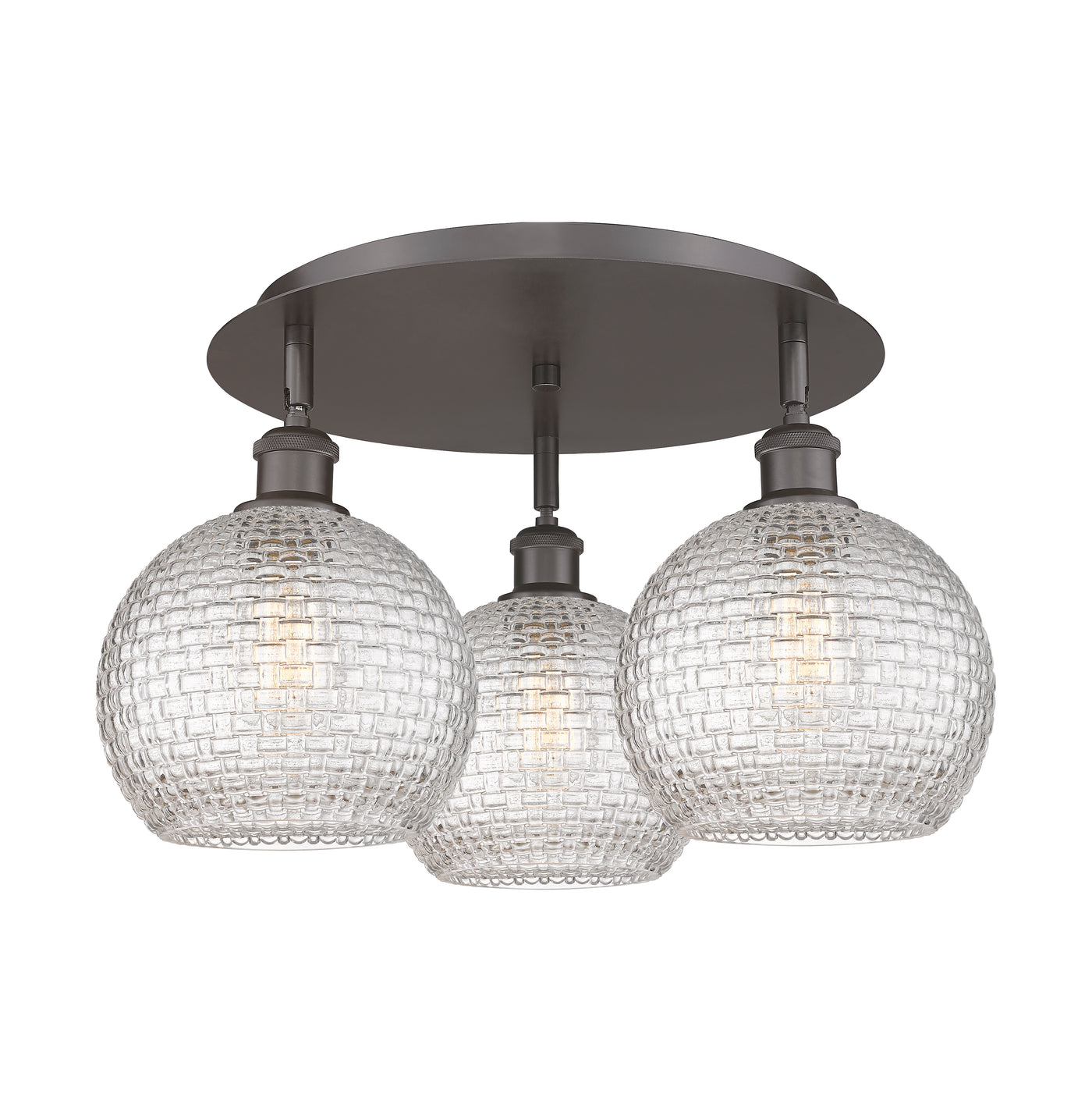 Ballston Semi-Flush Mount Satin Nickel