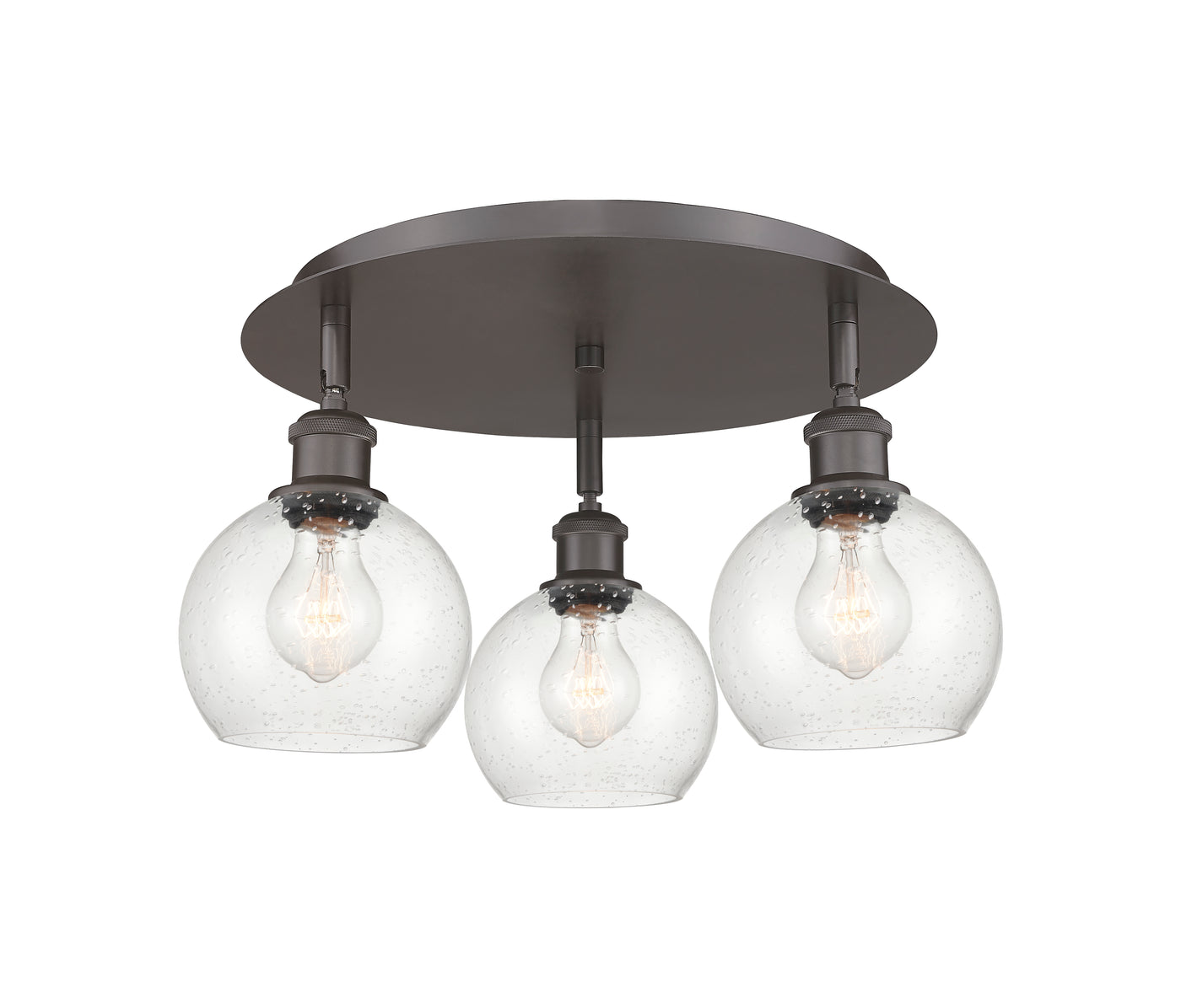 Ballston Semi-Flush Mount Satin Nickel
