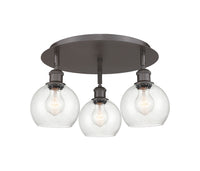 Ballston Semi-Flush Mount Satin Nickel