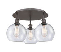 Ballston Semi-Flush Mount Satin Nickel