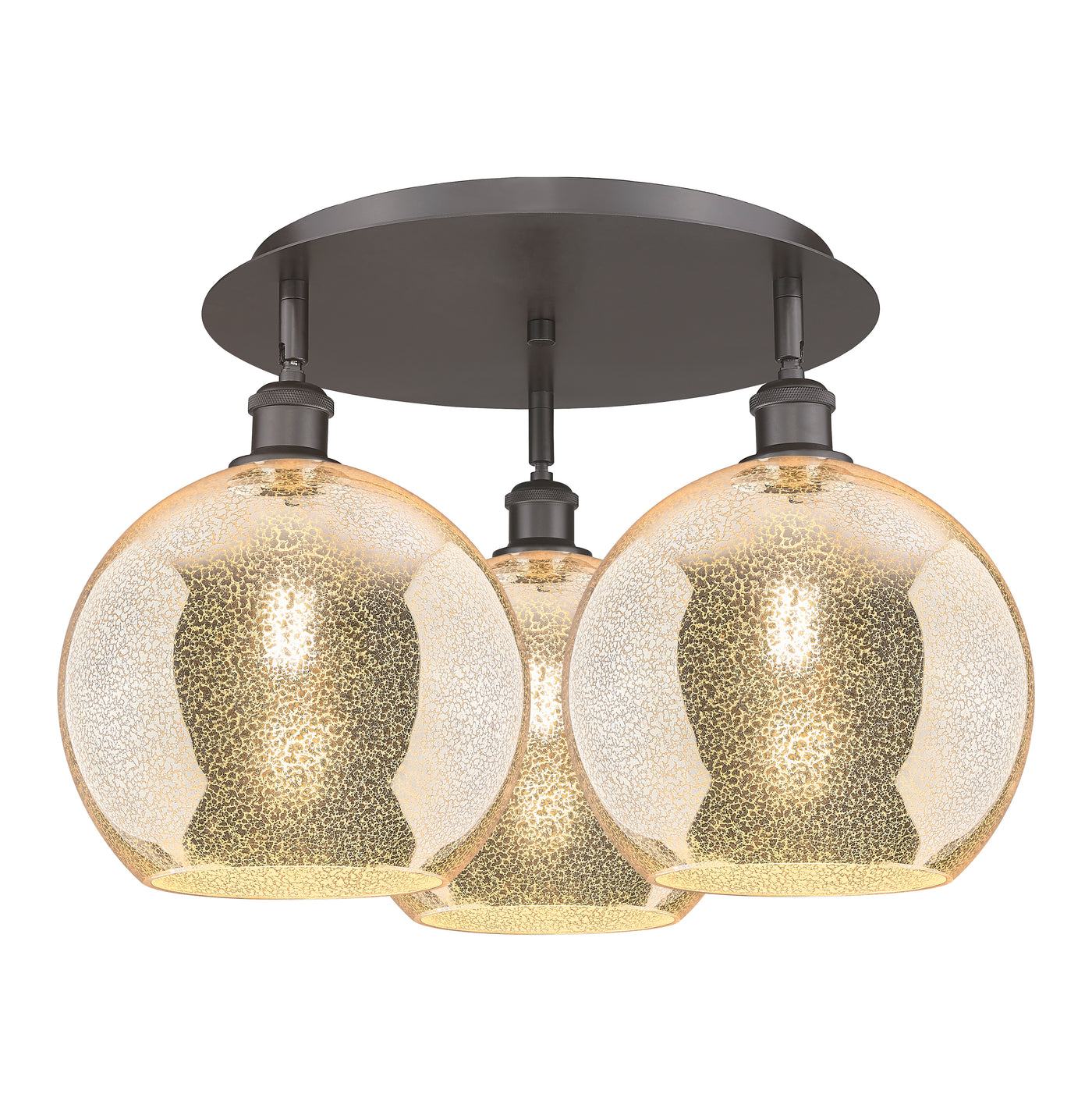 Ballston Semi-Flush Mount Satin Nickel