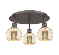 Ballston Semi-Flush Mount Satin Nickel