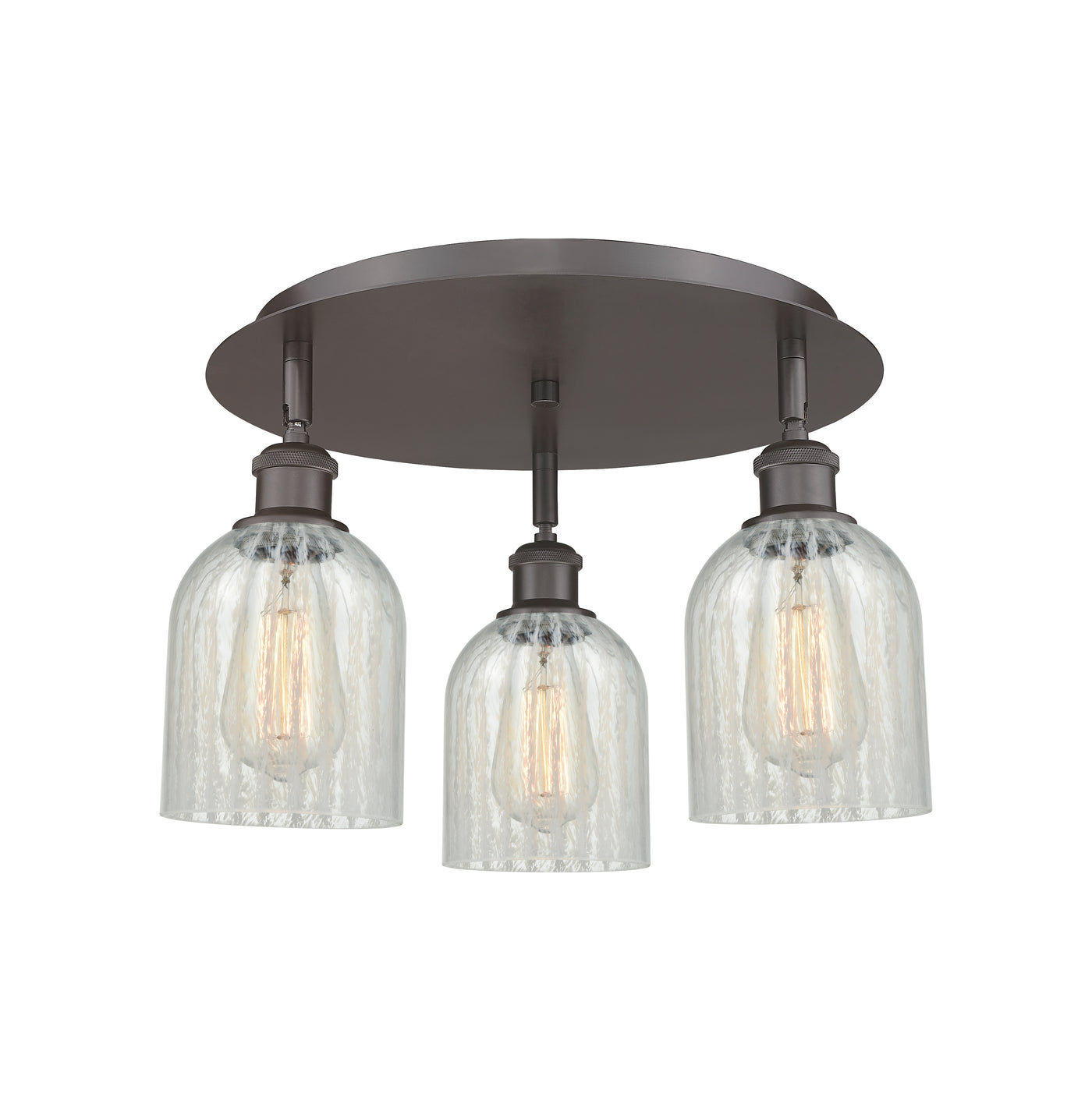 Ballston Semi-Flush Mount Satin Nickel