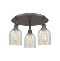 Ballston Semi-Flush Mount Satin Nickel