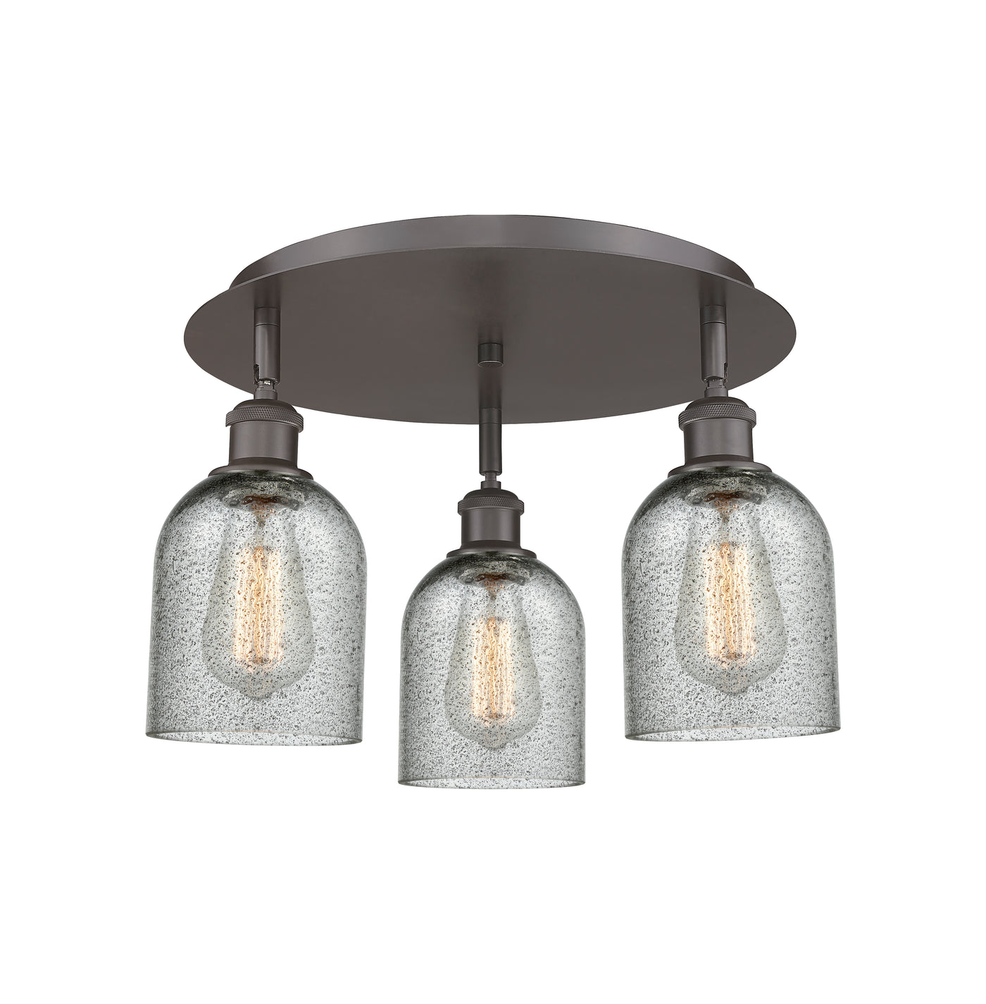 Ballston Semi-Flush Mount Satin Nickel
