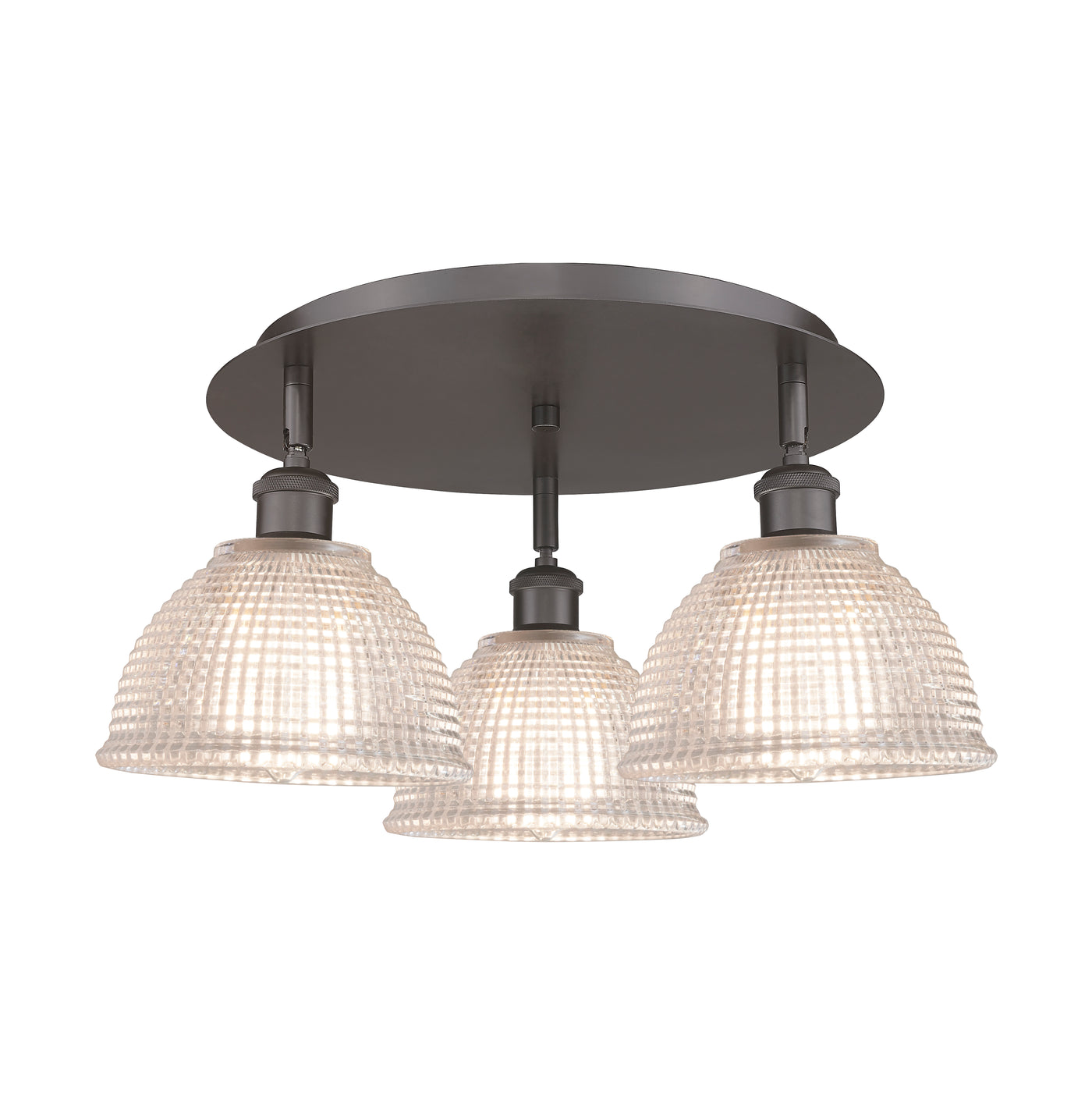 Ballston Semi-Flush Mount Satin Nickel