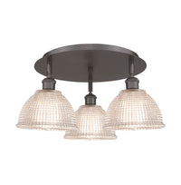 Ballston Semi-Flush Mount Satin Nickel