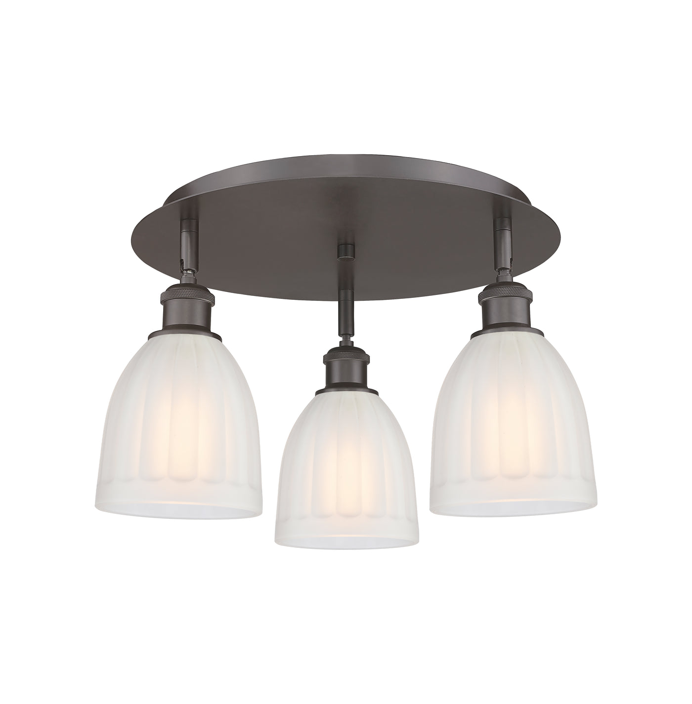 Ballston Semi-Flush Mount Satin Nickel