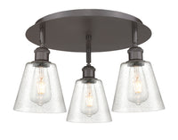 Ballston Semi-Flush Mount Satin Nickel