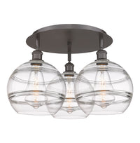 Ballston Semi-Flush Mount Satin Nickel