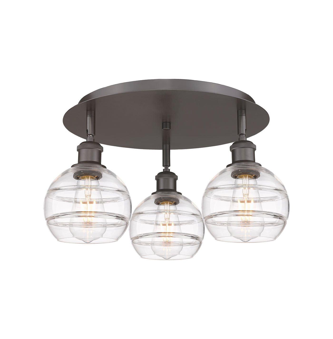 Ballston Semi-Flush Mount Satin Nickel