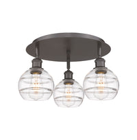 Ballston Semi-Flush Mount Satin Nickel