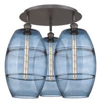 Ballston Semi-Flush Mount Satin Nickel