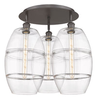 Ballston Semi-Flush Mount Satin Nickel