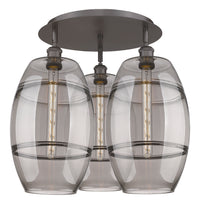 Ballston Semi-Flush Mount Satin Nickel