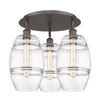 Ballston Semi-Flush Mount Satin Nickel