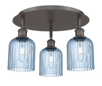 Ballston Semi-Flush Mount Satin Nickel