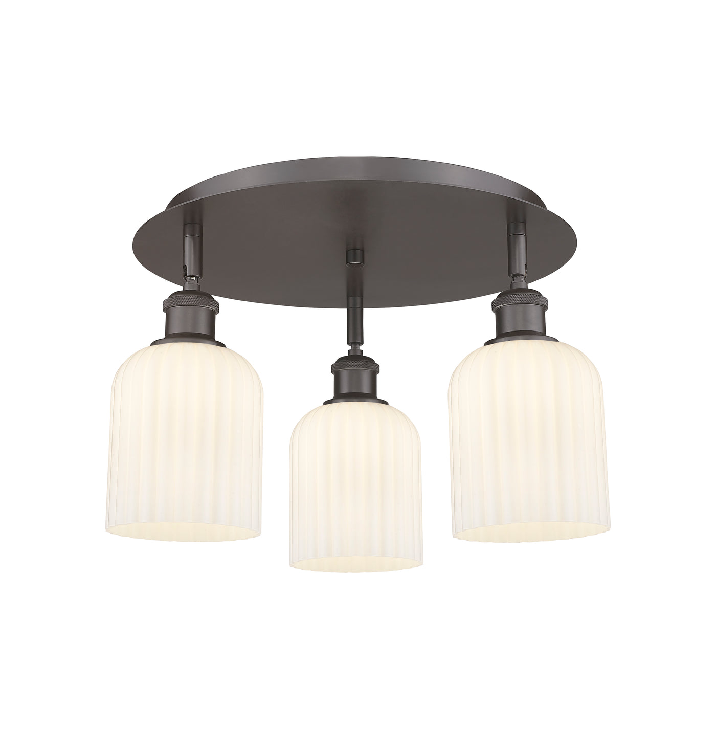 Ballston Semi-Flush Mount Satin Nickel