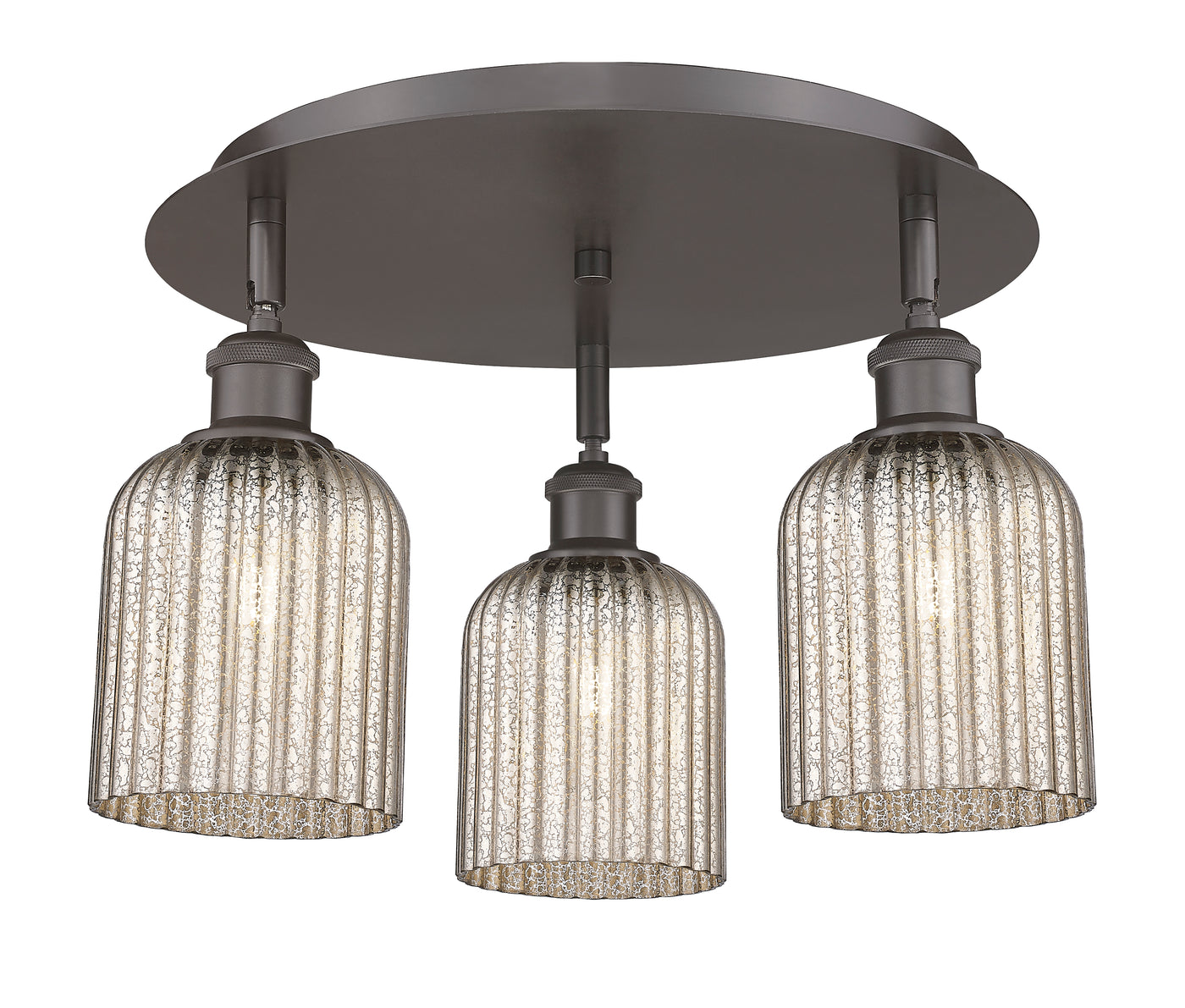 Ballston Semi-Flush Mount Satin Nickel