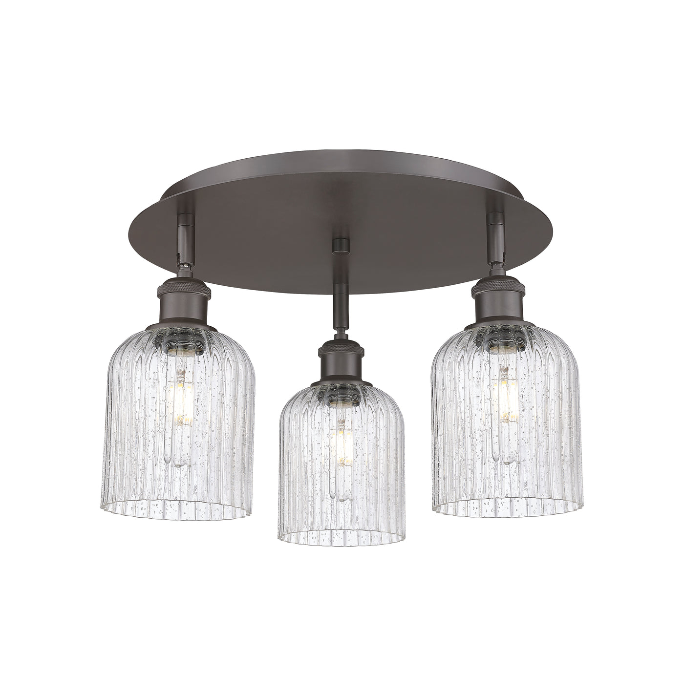 Ballston Semi-Flush Mount Satin Nickel