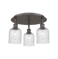 Ballston Semi-Flush Mount Satin Nickel