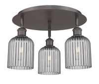 Ballston Semi-Flush Mount Satin Nickel