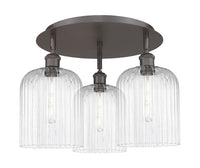 Ballston Semi-Flush Mount Satin Nickel