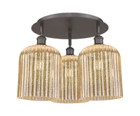 Ballston Semi-Flush Mount Satin Nickel