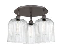 Ballston Semi-Flush Mount Satin Nickel