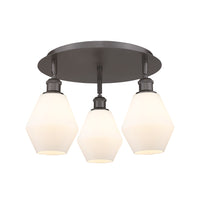 Ballston Semi-Flush Mount Satin Nickel