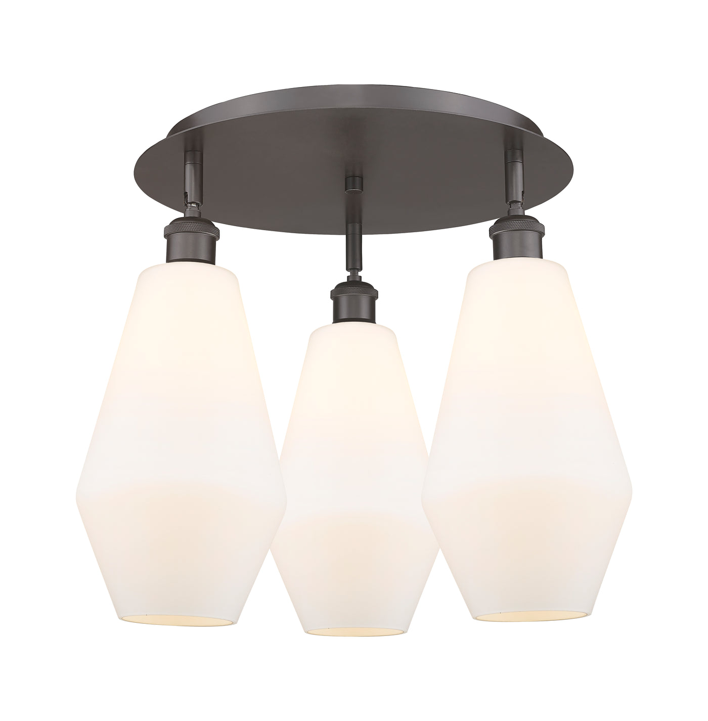 Ballston Semi-Flush Mount Satin Nickel