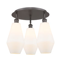 Ballston Semi-Flush Mount Satin Nickel