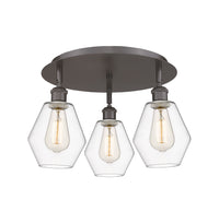 Ballston Semi-Flush Mount Satin Nickel