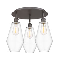Ballston Semi-Flush Mount Satin Nickel