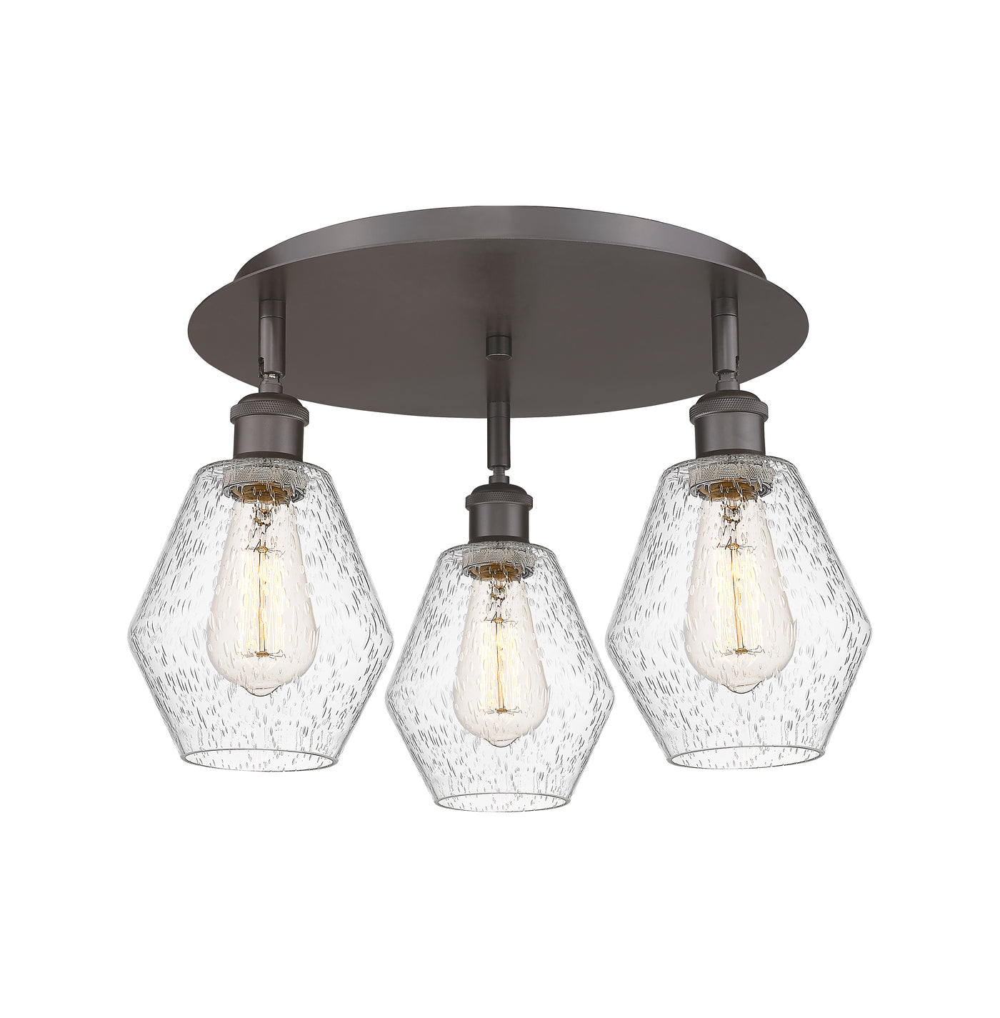 Ballston Semi-Flush Mount Satin Nickel